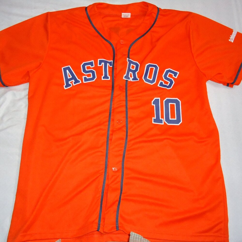 Houston Astros MLB Adult Jersey #10 Yuli Gurriel